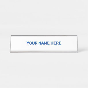 SIMPLE MINIMAL TEXT STYLE DOOR SIGN