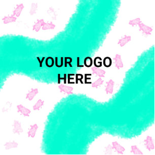 SIMPLE MINIMAL TEXT STYLE GIFT green watercolor T Cutout