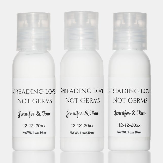 simple minimal wedding add your Travel Bottle Set Hand Lotion (Set)