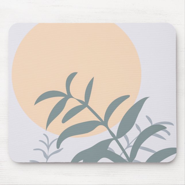 Simple Minimalist Abstract Artwork | Mouse Pad (Front)