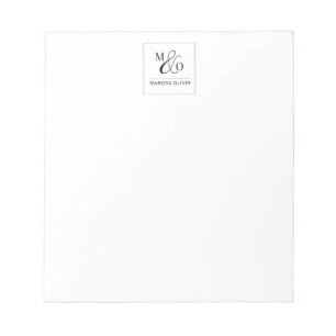 Simple Minimalist Add Your Logo Notepad