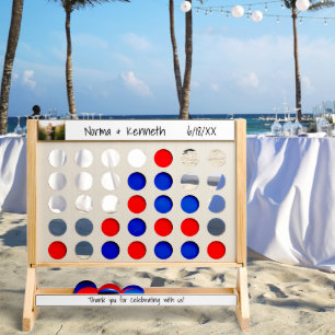 Simple Minimalist Black and White Photo Wedding Fast Four