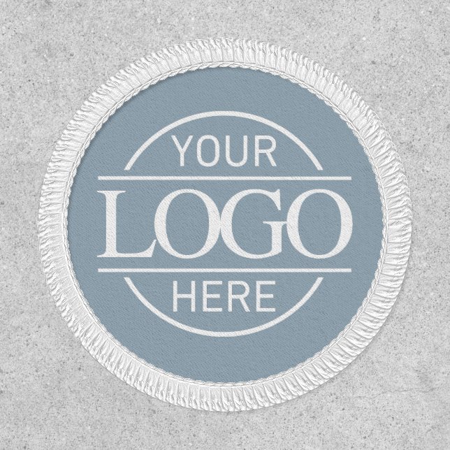 Simple Minimalist Business Logo Promotional Patch (Front)
