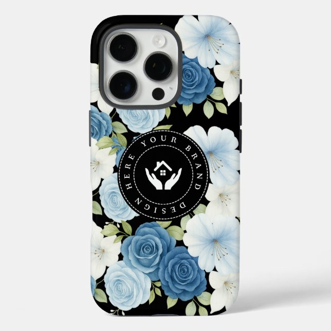 Simple Minimalist Custom Logo iPhone / iPad case (Back)