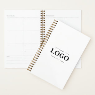 Simple Minimalist Custom Logo & Text Promotional Planner