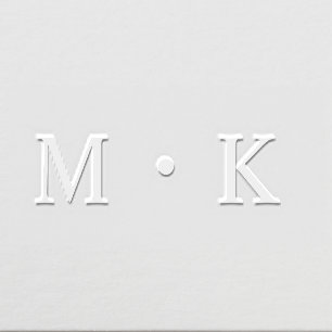 Simple Minimalist Custom wedding Embosser