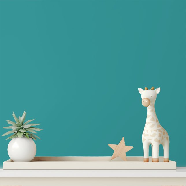 Simple Minimalist Elegant Plain Blue Green Chic Wallpaper (Creator Uploaded)