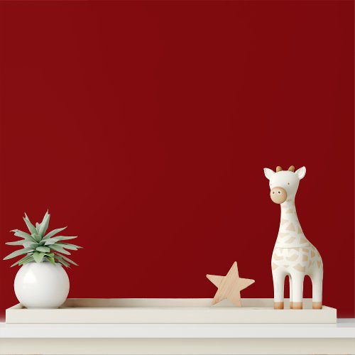 Simple Minimalist Elegant Plain Red Chic Wallpaper