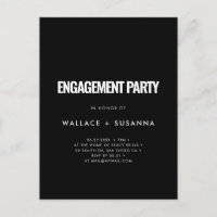 20 ENGAGEMENT PARTY Proposal Invitations POSTCARDS 6x4 