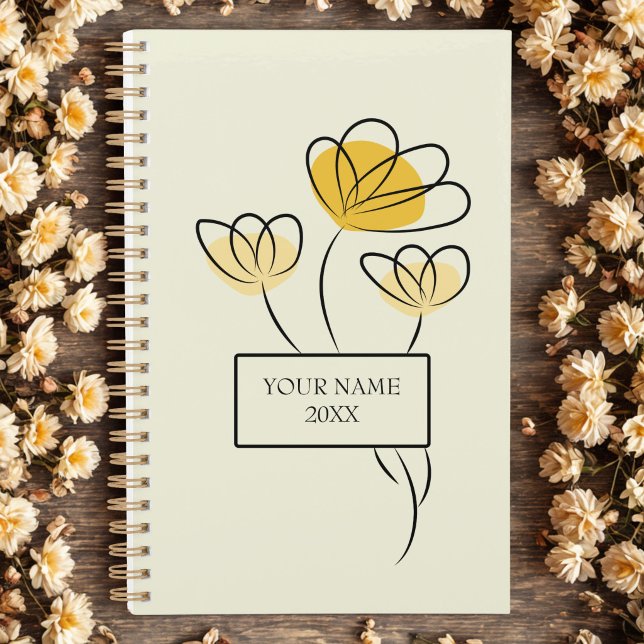 Simple Minimalist Flower Designed Planner (Creator Uploaded)