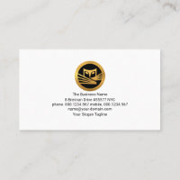 Simple Minimalist Classic Startup Founder CEO Business Card