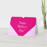 [ Thumbnail: Simple, Minimalist "Happy Mother’s Day!" Card ]