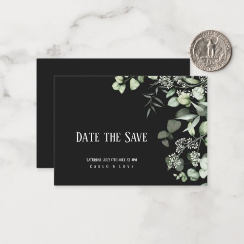 Simple Minimalist Mint Green Wedding Welcome  Note Card