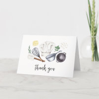 Simple Minimalist Modern Little Chef Baby Shower
