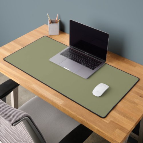 Simple minimalist pastel sage desk mat