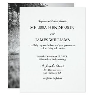 simple invitation