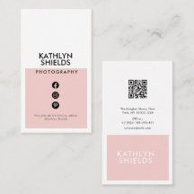 Simple Minimalist Photographer Professional