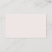 Simple Minimalist Pink Baby Shower Book Request Enclosure Card (Back)