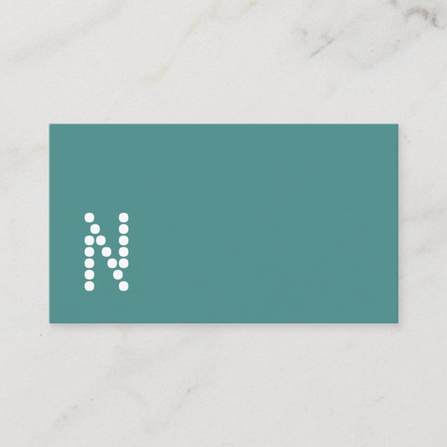 Simple Minimalist Professional Business Cards (Front)