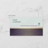 Simple Minimalist Teacher Coach and Consultant Business Card (Front/Back)