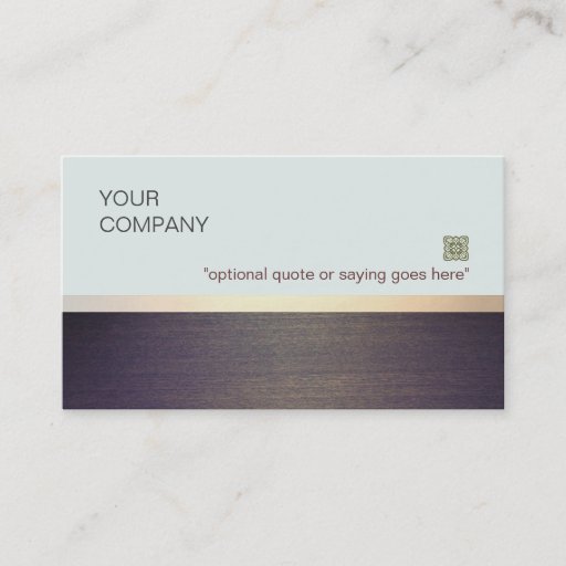 Customizable Zen and Natural Healing Arts Business Card