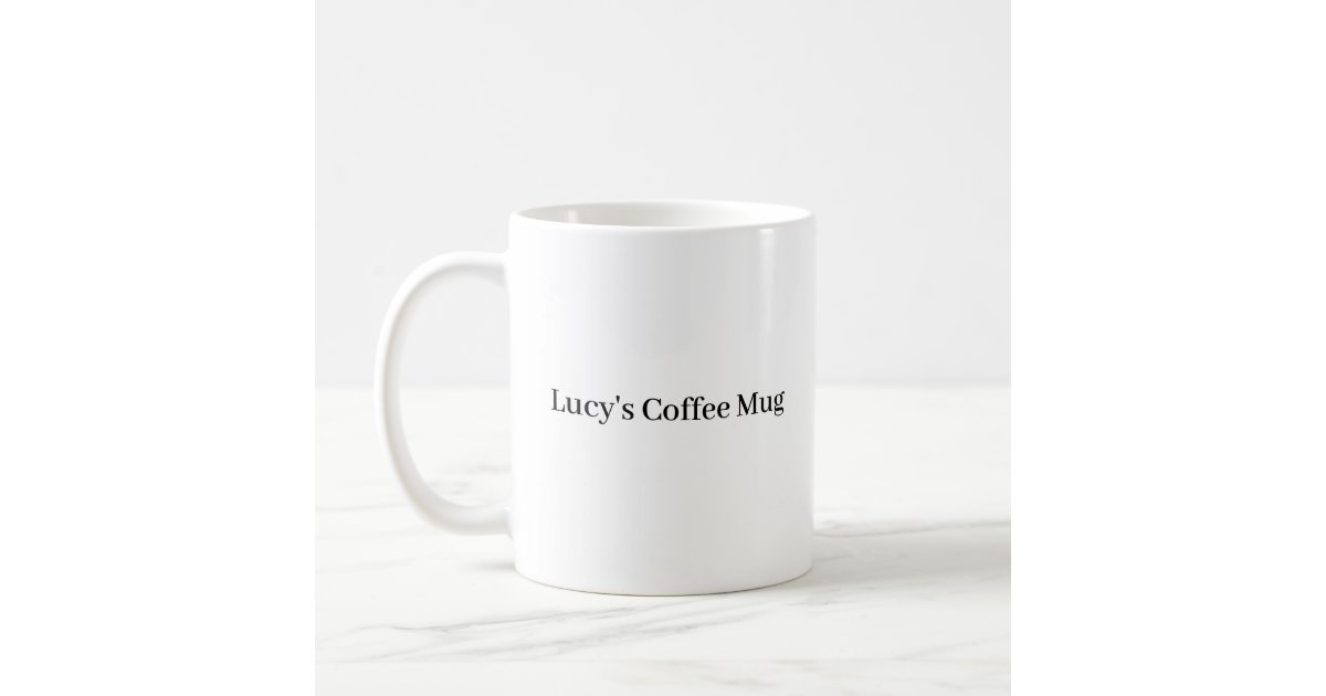 Simple Modern Quote Good Morning Coffee Mug, Zazzle