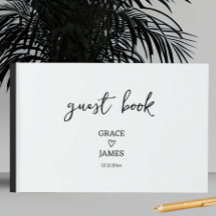 Simple Minimalist Typograph Personalized Wedding