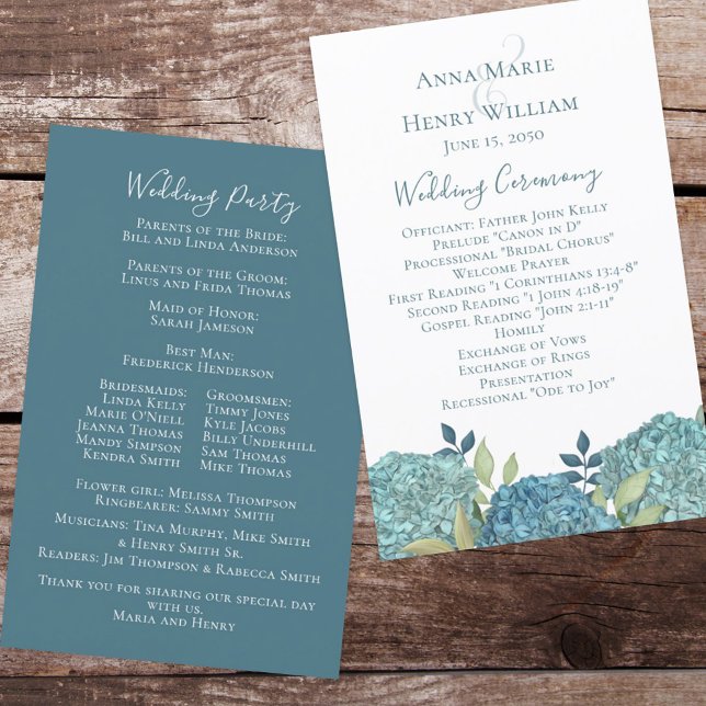 Simple Minimalist Wedding Ceremony Template (Creator Uploaded)