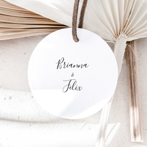 Simple Minimalist Wedding Envelope Seals