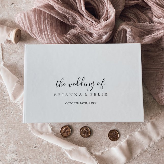 Simple Minimalist Wedding Guest Book (Creator Uploaded)