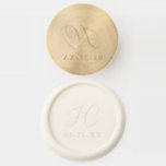 Simple Minimalist Wedding o Party Monogram 5ss Wax Seal Stamp<br><div class="desc">Put that extra touch of elegance and luxury on your wedding invitations,  birthday invitations,  graduation invitations,  or parties with your custom Monogram Wax Seal Stamp.</div>