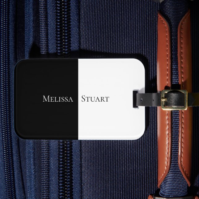 Simple minimalistic  luggage tag (Front Insitu 4)