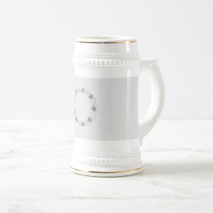 SIMPLE MODERN ADD YOUR LOGO colorful heart mug