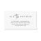 Simple Modern and Minimalist | Wedding Details