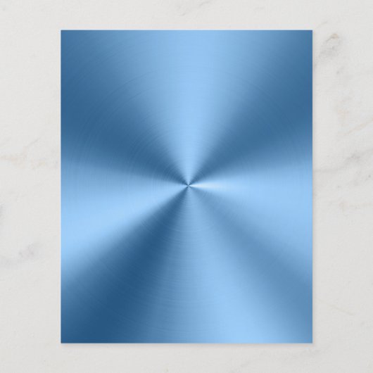 Simple modern Blue minimalist letterhead   (Back)