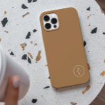 Simple Modern Boho Monogram Name Case-Mate iPhone 14 Pro Max Case<br><div class="desc">This phone case features a simple modern monogram. Click the edit button to customize this design.</div>
