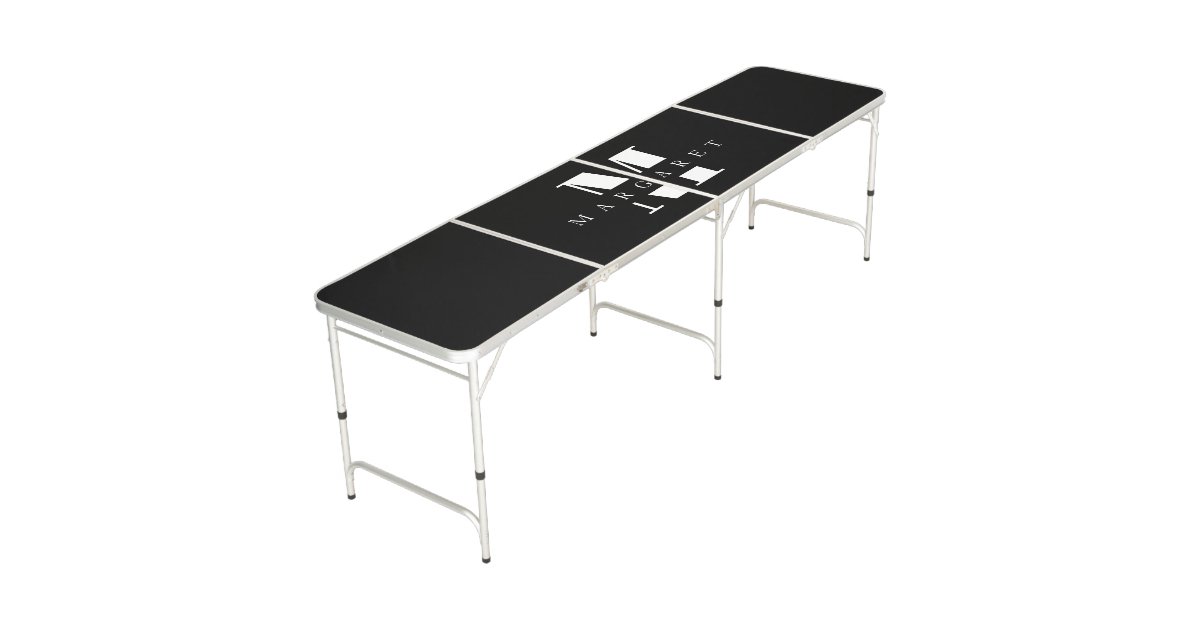 Custom beer pong table