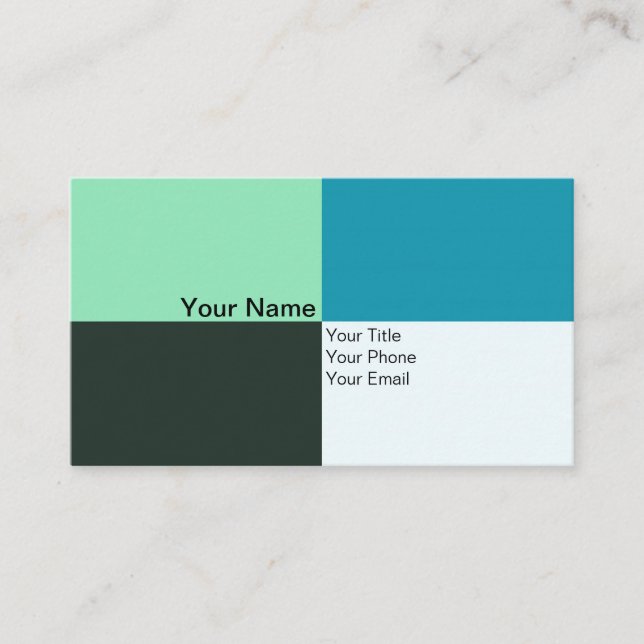 Simple Modern Business Card (Front)