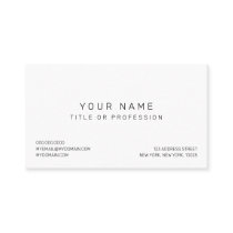 Simple Modern Business Card Simple Modern Business Card