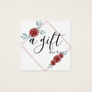Simple & Modern Business Gift Certificate
