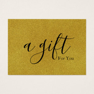 Simple & Modern Business Gift Certificate
