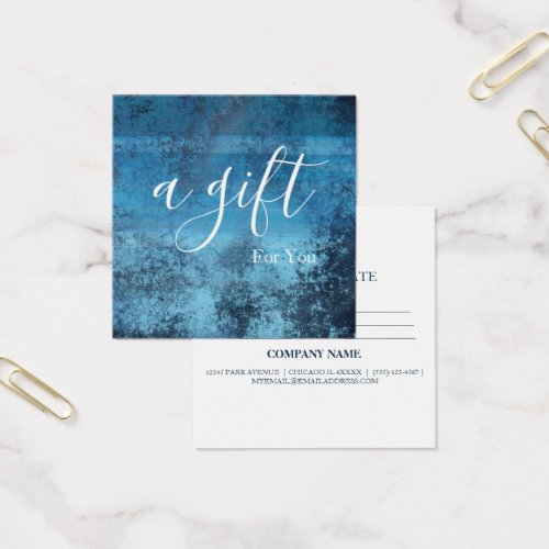 Simple  Modern Business Gift Certificate