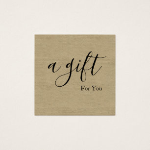 Simple & Modern Business Gift Certificate