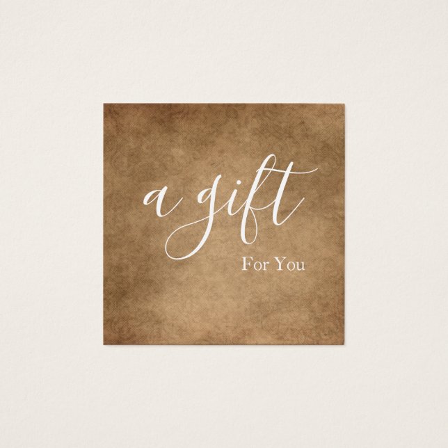 Simple & Modern Business Gift Certificate (Front)