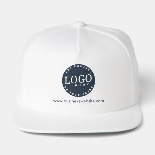 Simple Modern Business Logo Website Employee Staff Snap Back Hat