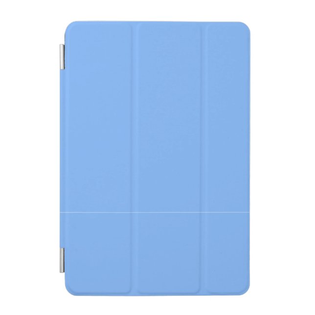  Simple Modern Chic French Blue  iPad Mini Cover (Front)
