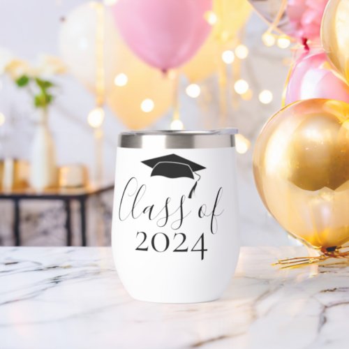 Simple Modern Class of 24  Thermal Wine Tumbler