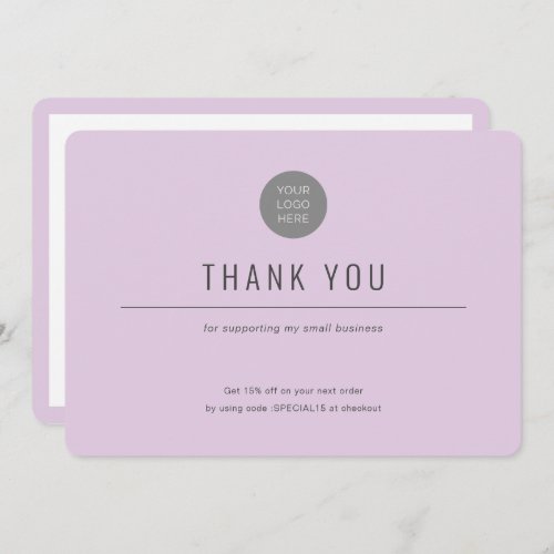 Simple_Modern_Colored background_Business Thank Yo Thank You Card