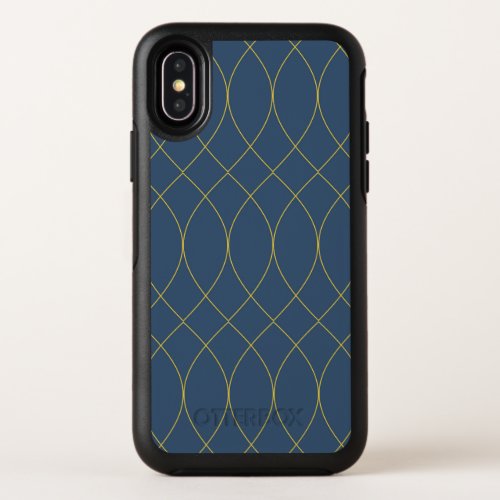Simple modern cool trendy curvy wavy lines OtterBox symmetry iPhone x case