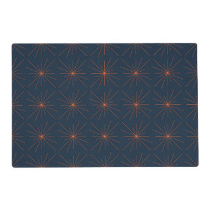 Simple, modern, cool, trendy light / star abstract placemat